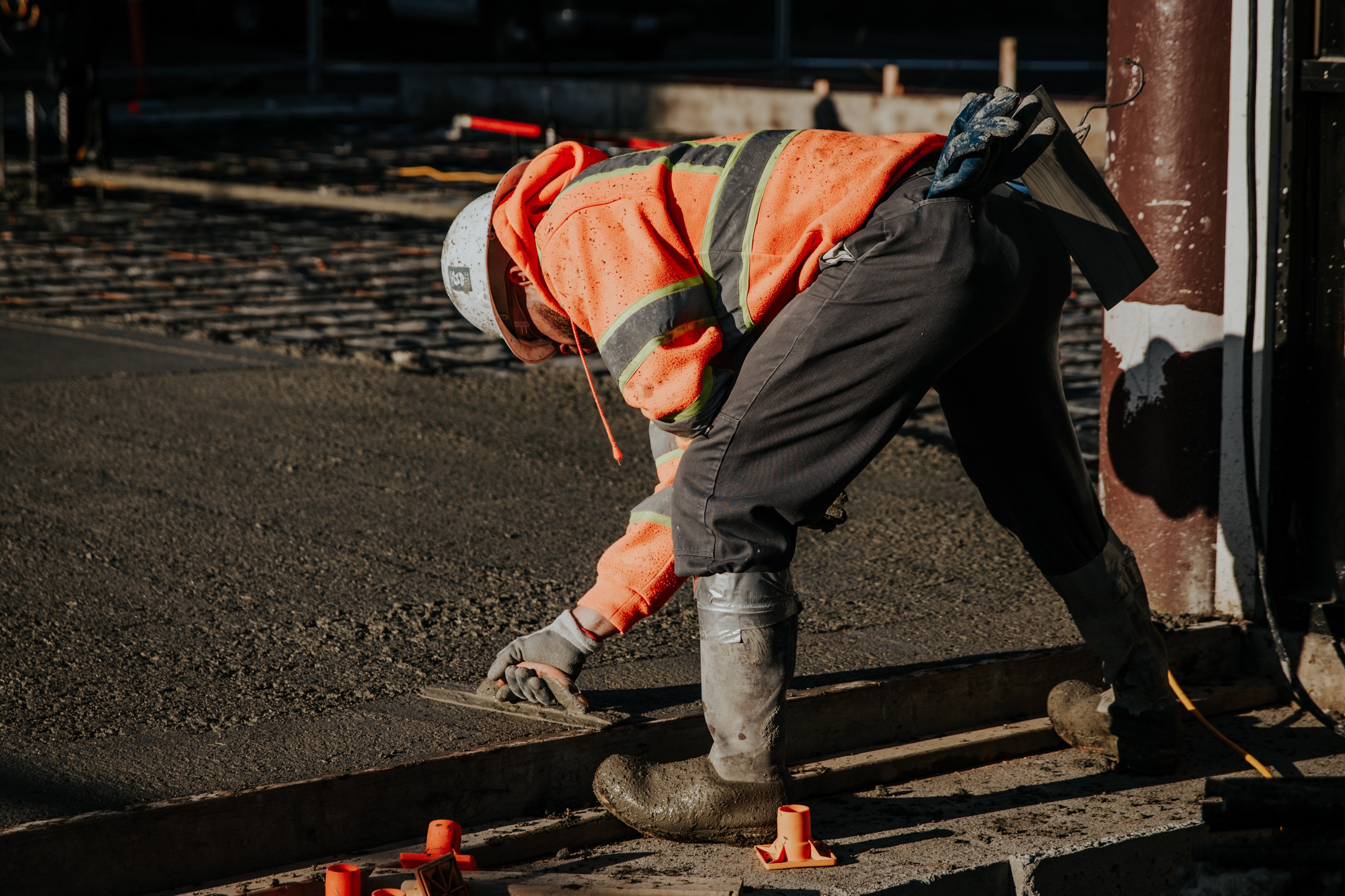 Foto van Ondernemer zoekt werken 